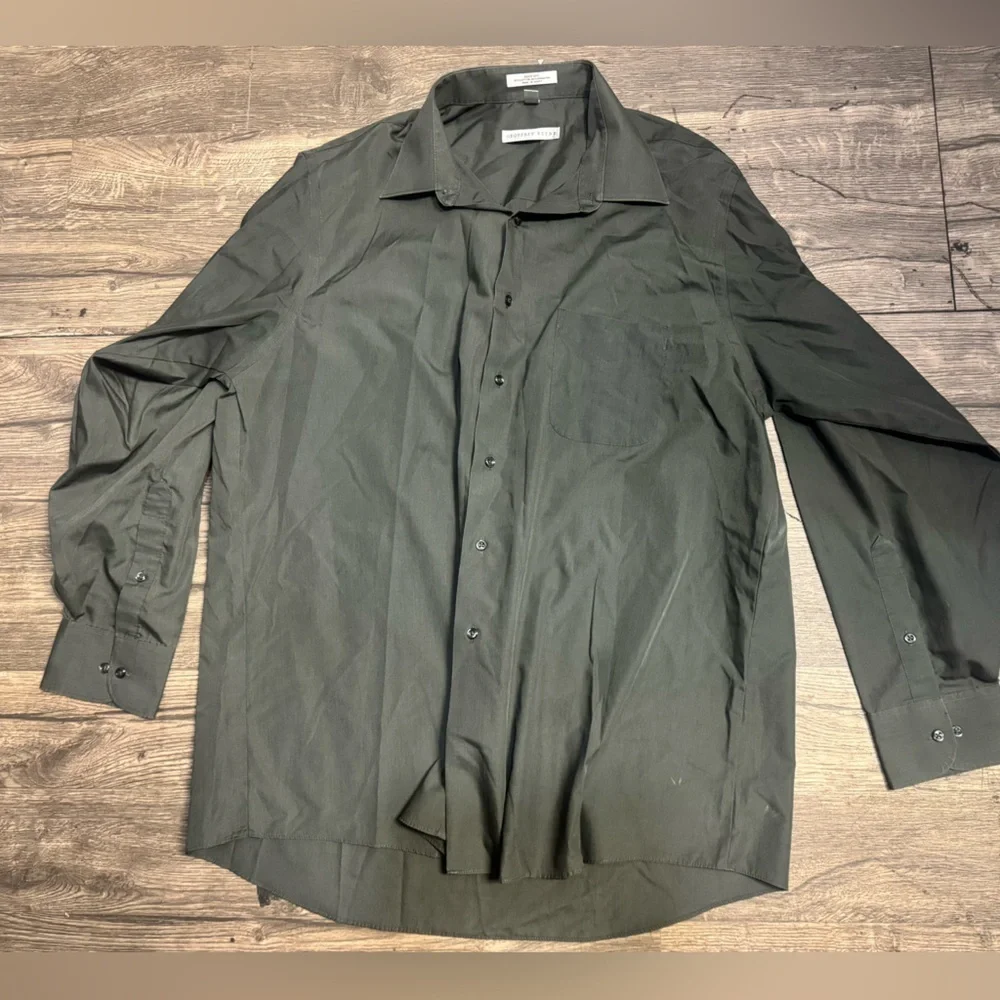 Geoffrey Beene Dark Gray Shirt Jacket